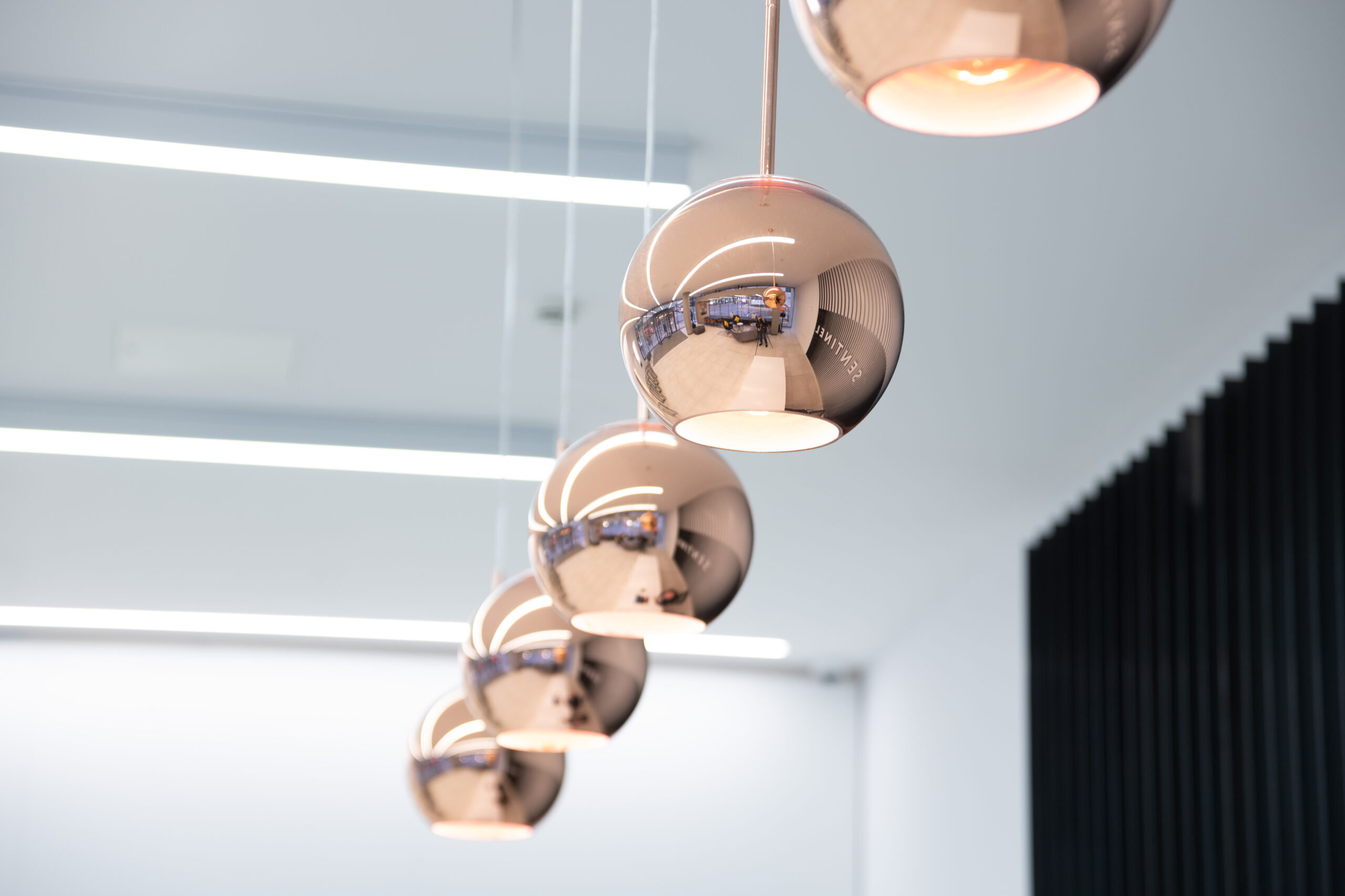 Sentinel Building foyer lighting