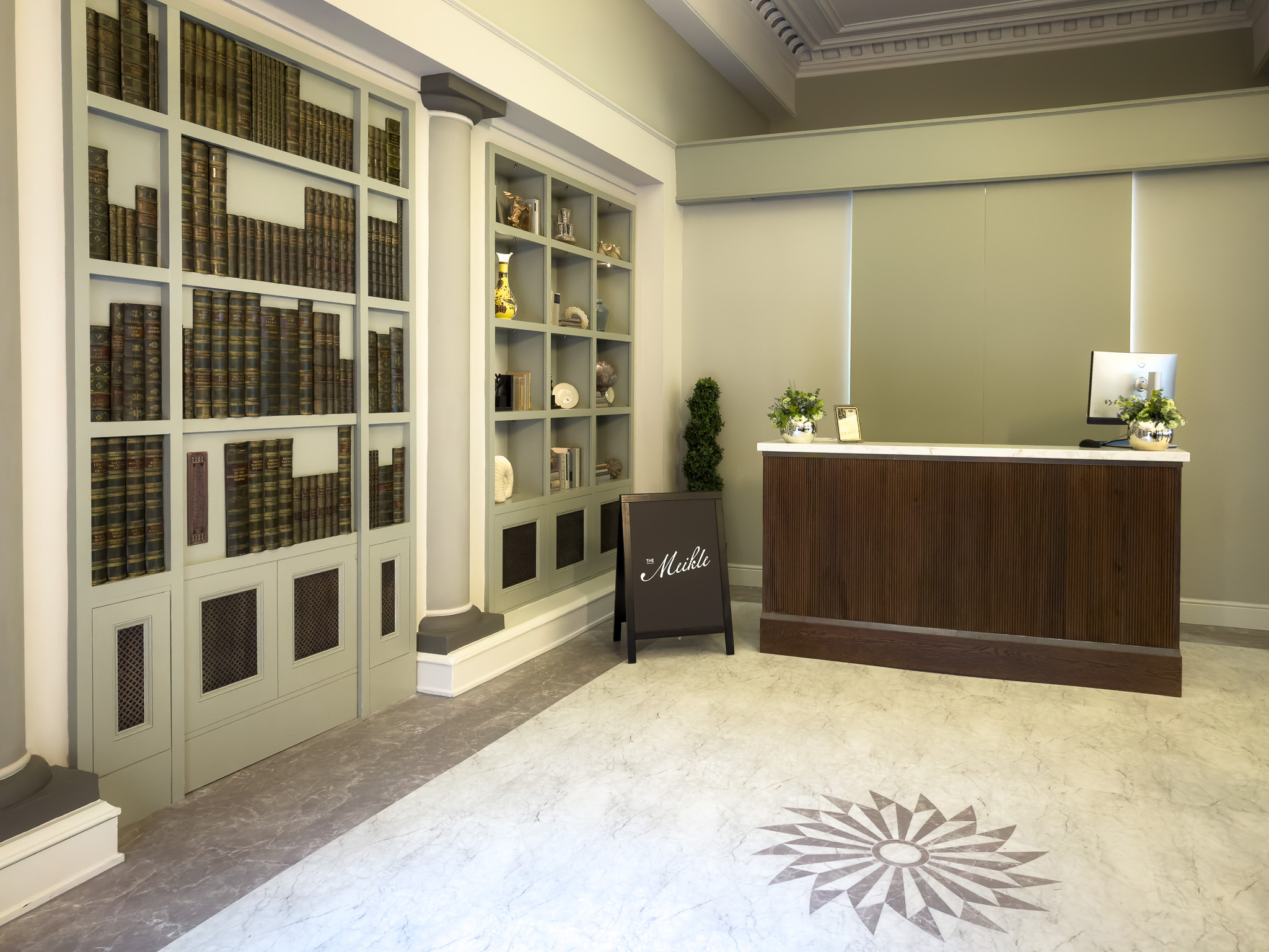 Crieff Hydro Hotel Meikle Dining entrance - after