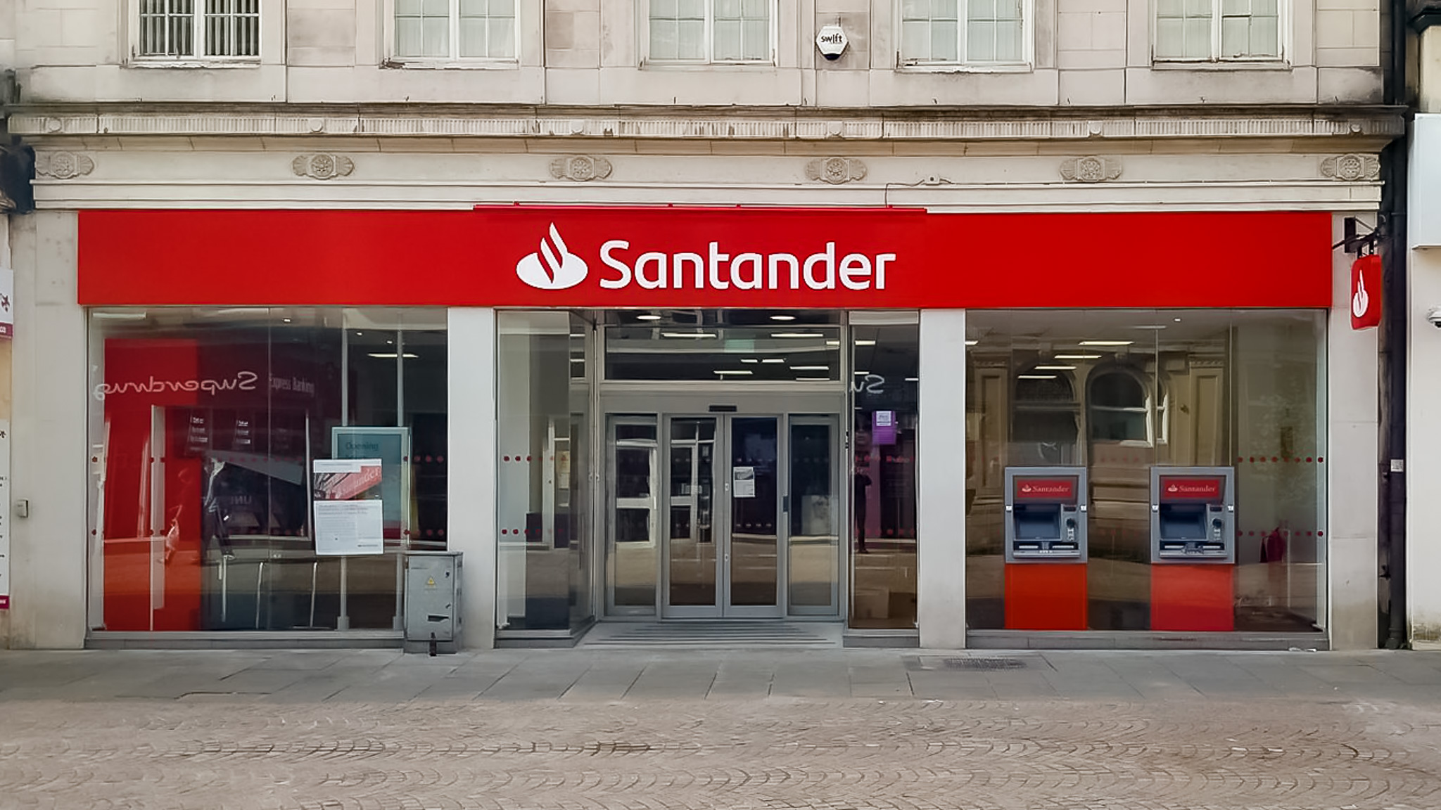 Santander UK retail store external