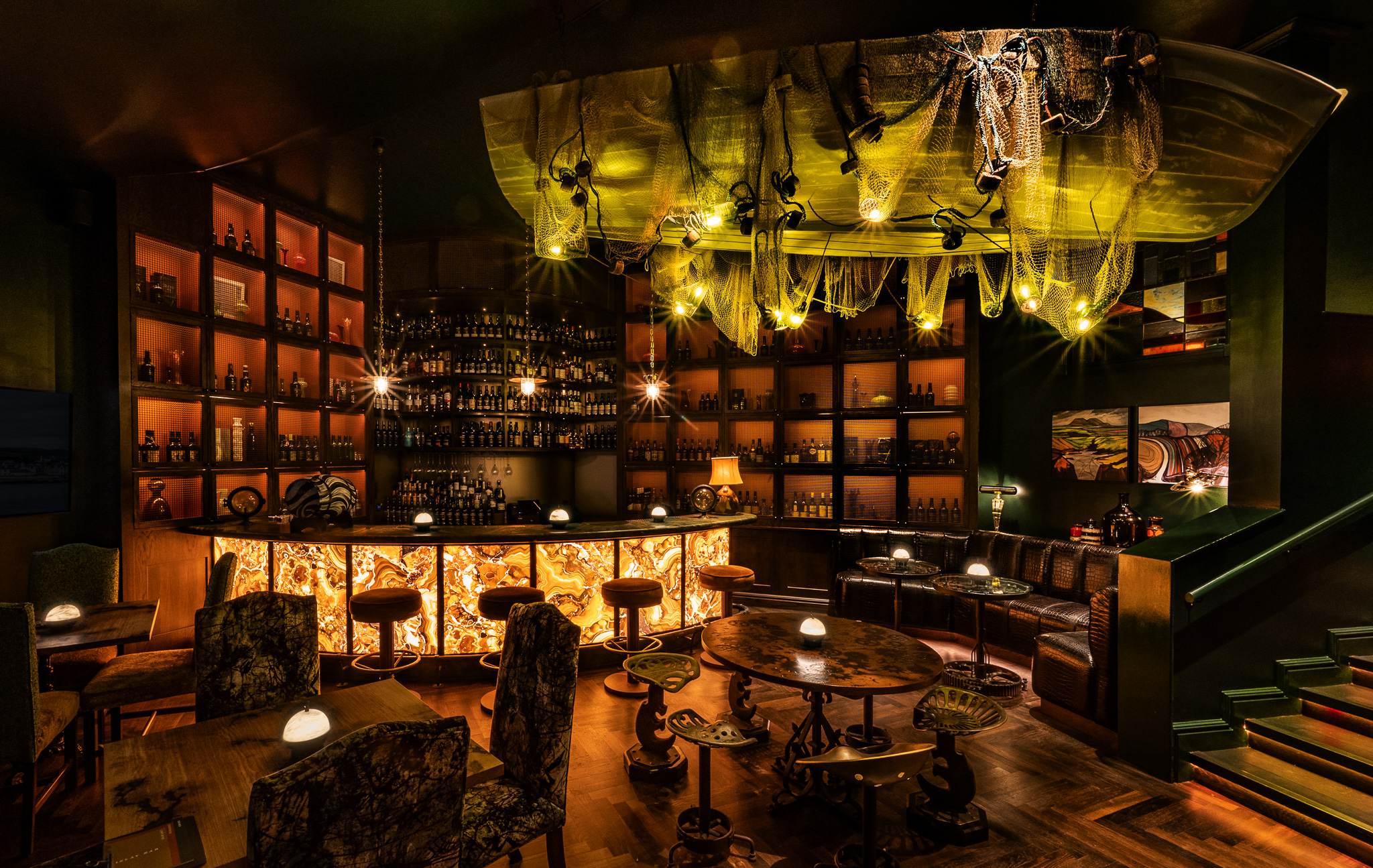 Ardbeg House bar