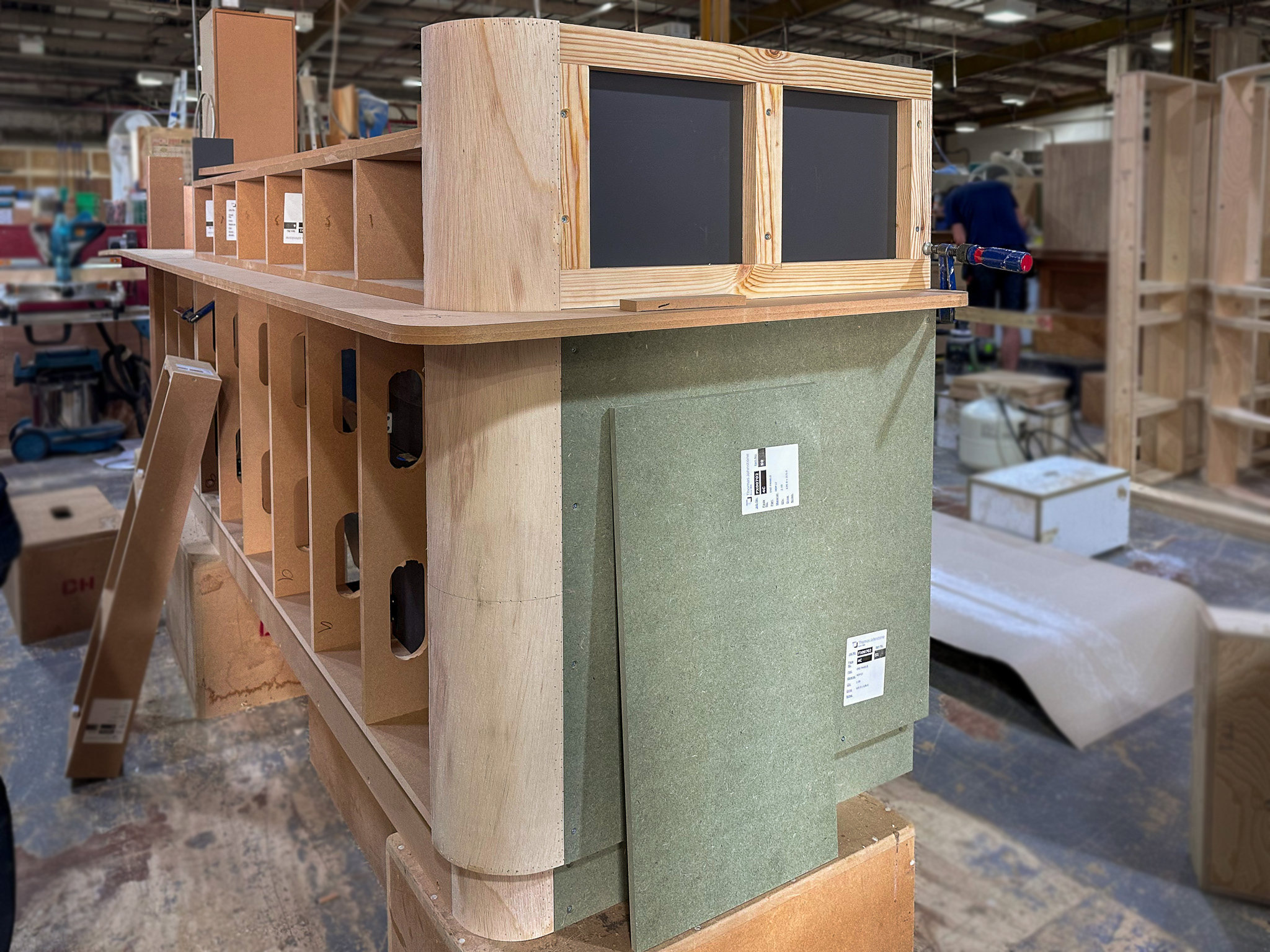 The Resident reception desk