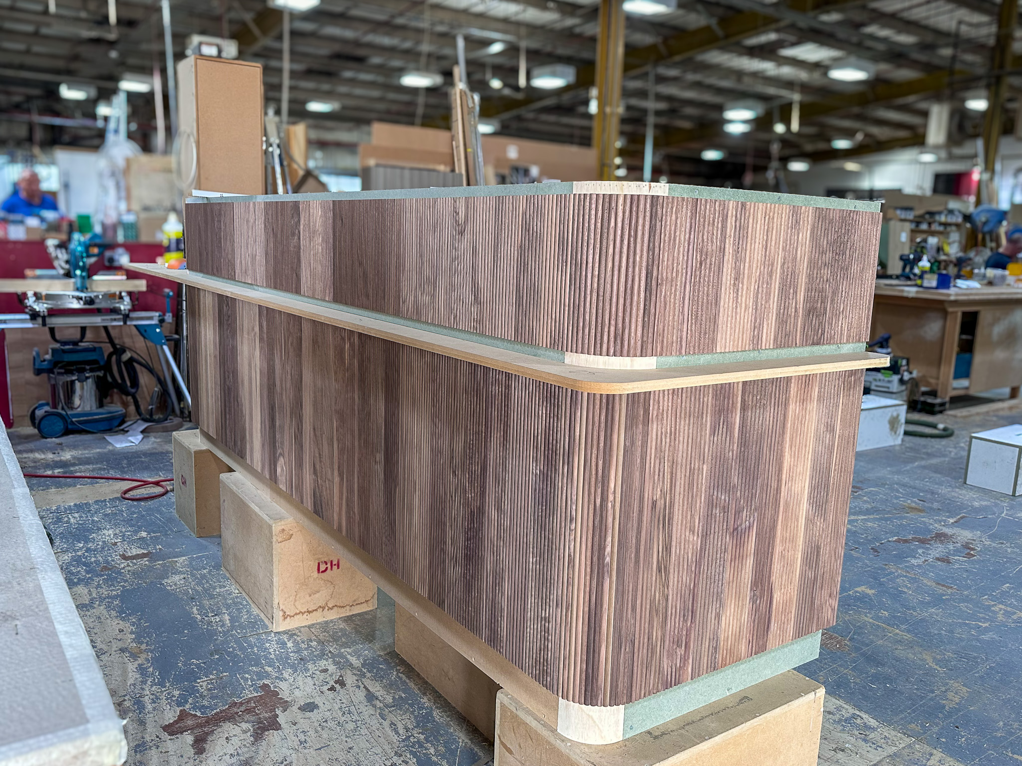 The Resident reception desk