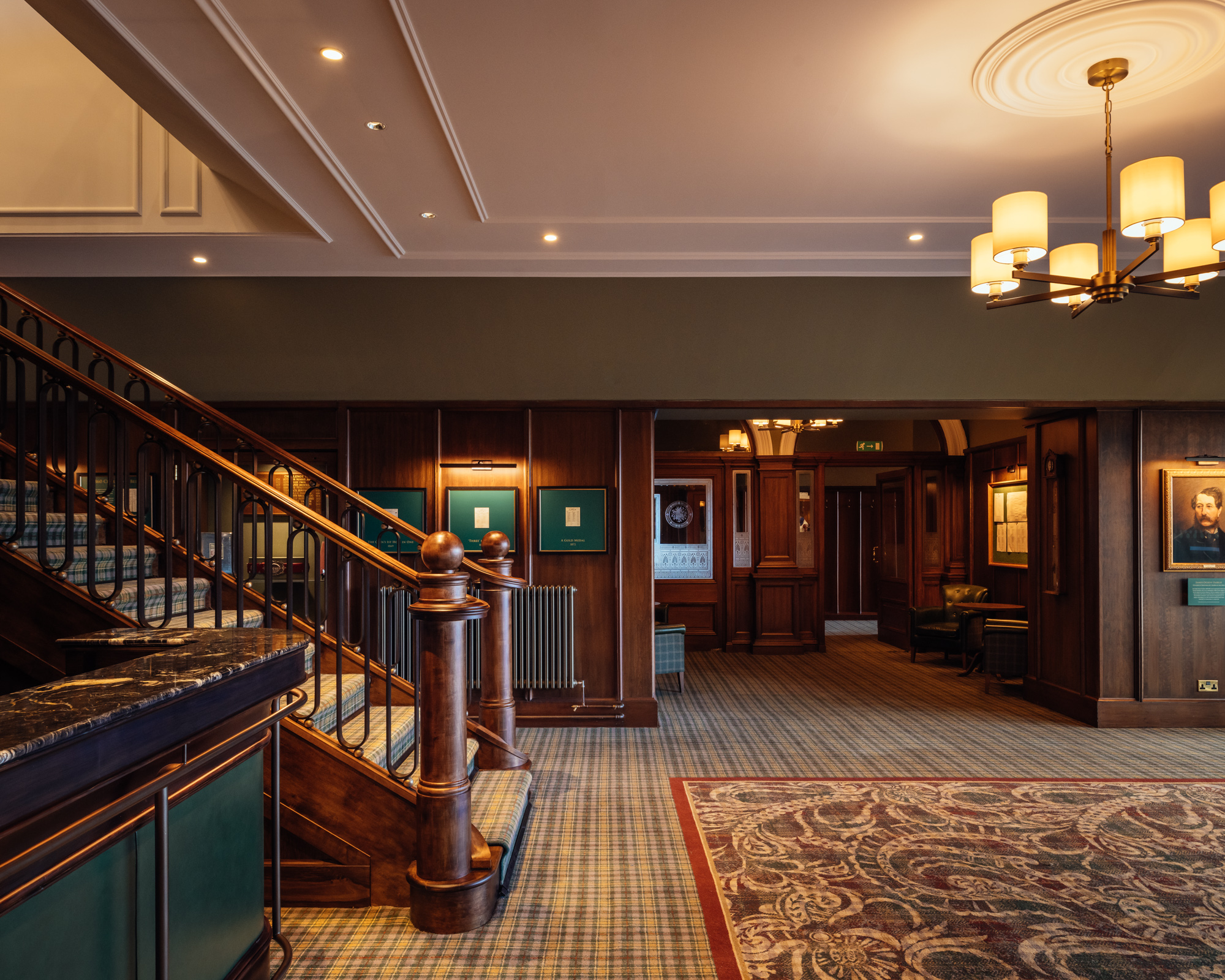 Prestwick Golf Club Clubhouse for Denizen Works. Copyright Jim Stephenson 2026