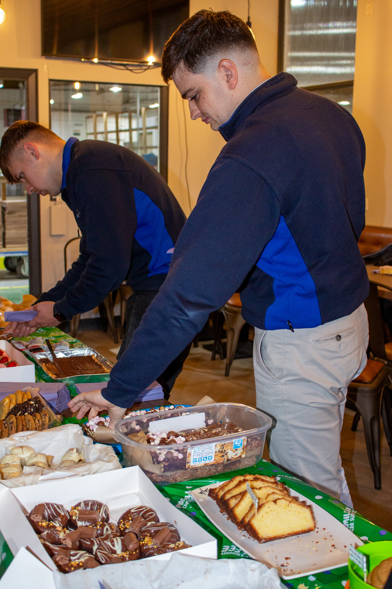 Macmillan coffee breakfast at TJL