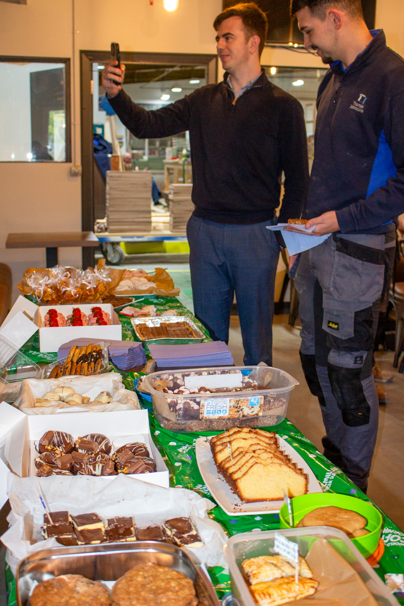 Macmillan coffee breakfast